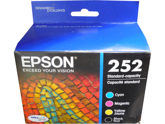 EPSON T252120-BCS (252) 4-Pack Ink Cartridges