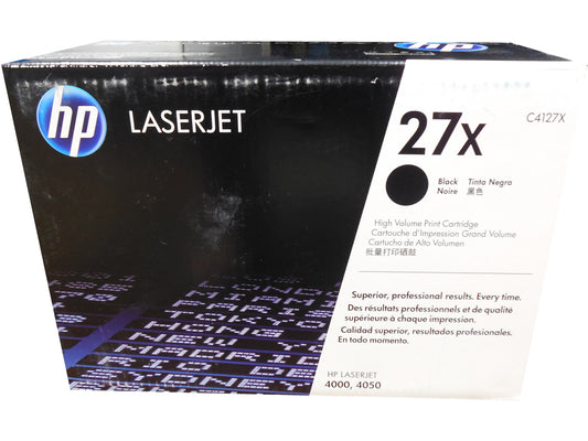 HP C4127X (27X) Black High Capacity Toner Cartridge