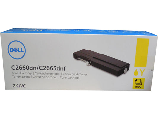 DELL 2K1VC (YR3W3) Yellow High Yield Toner 4k