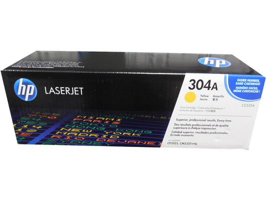 HP CC532A (304A) Yellow Toner Cartridge