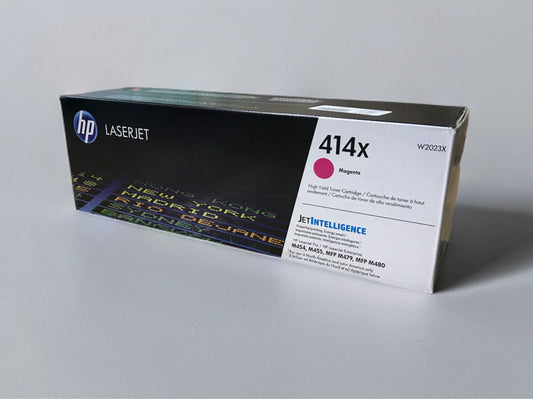 HP W2023X (414X) Magenta High Yield Toner Cartridge