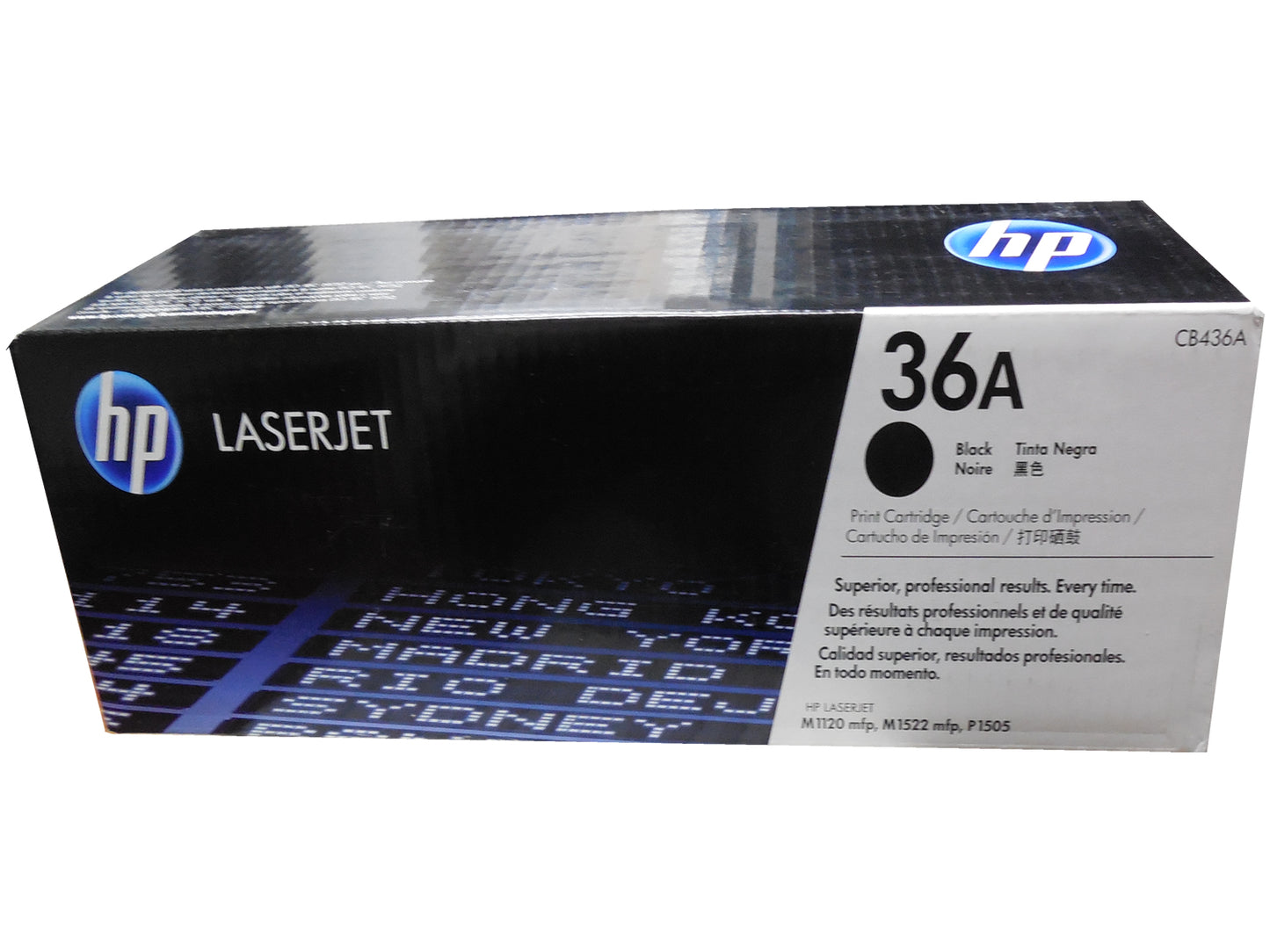 HP CB436A (36A) Black Toner Cartridge