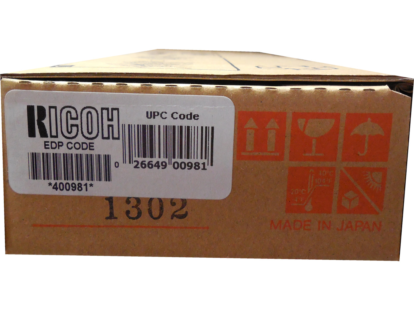 RICOH 400981 Yellow Toner Cartridge Type 125