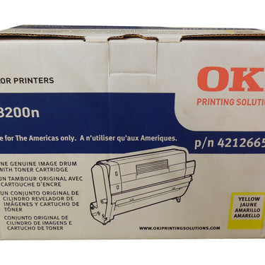 OKIDATA 42126658 Yellow Image Drum Type C6