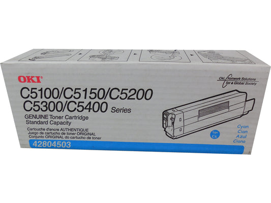 OKIDATA 42804503 Cyan Toner
