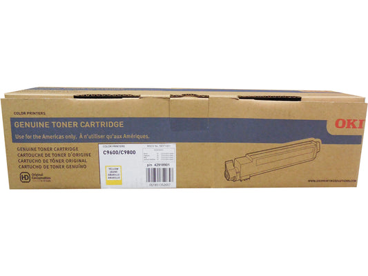 OKIDATA 42918901 Yellow Toner Type C7