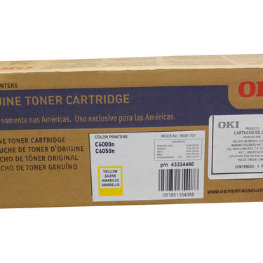 OKIDATA 43324466 Yellow Toner 4k
