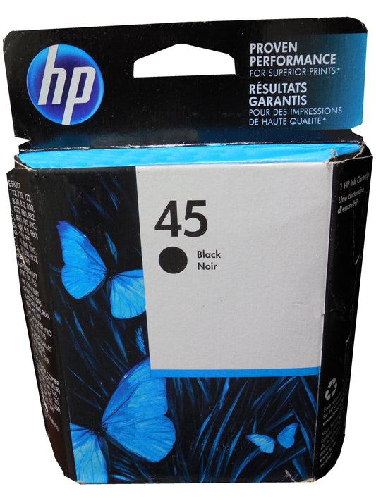 HP 51645A (45) Black Ink Cartridge