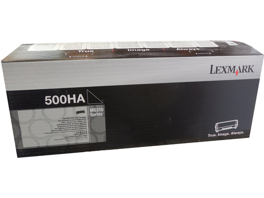 LEXMARK 50F0HA0 Black High Yield Toner 5k