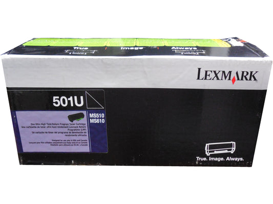 LEXMARK 50F1U00 (501U) Ultra High Yield Toner Cartridge 20k