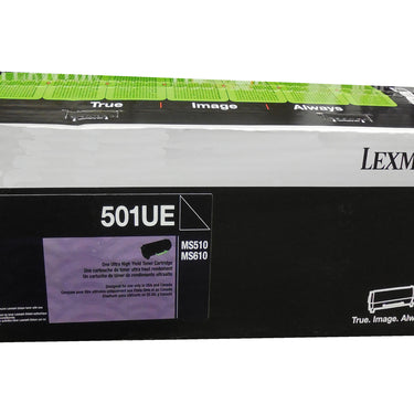 LEXMARK 50F1U0E (501UE) Ultra High Yield Black Toner Cartridge