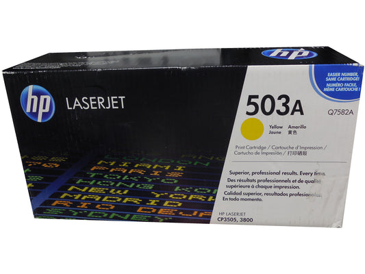 HP Q7582A (503A) Yellow Toner