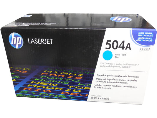 HP CE251A (504A) Cyan Toner 7k