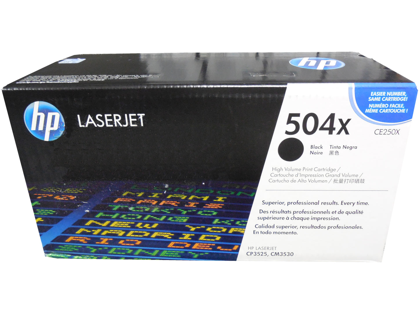 HP CE250X (504X) Black High Yield Toner 10.5k