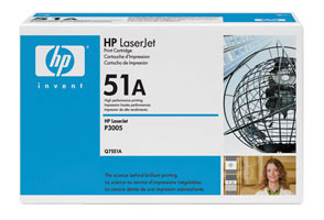 HP Q7551A (51A) Black Toner Cartridge