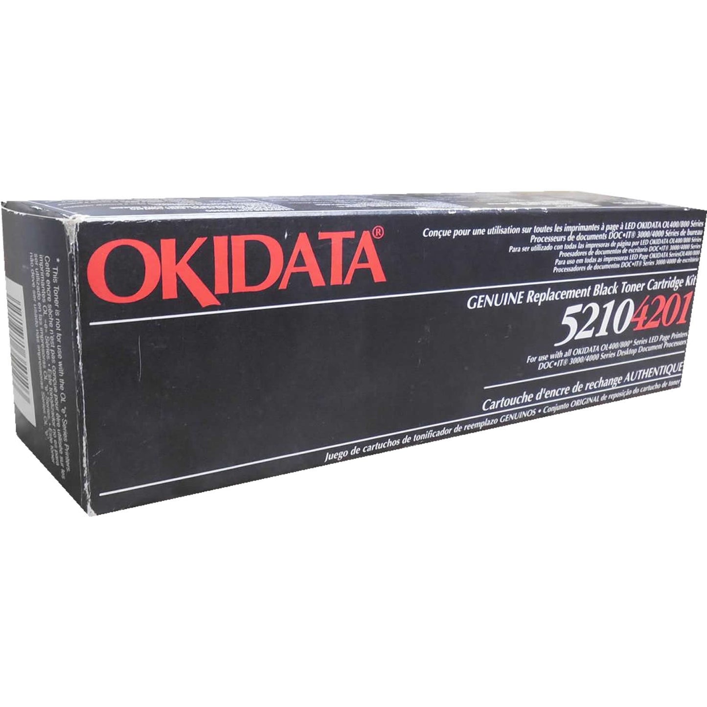 OKIDATA 52104201 Black Toner Cartridge