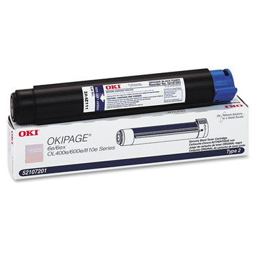 OKIDATA 52107201 Black Toner 2k