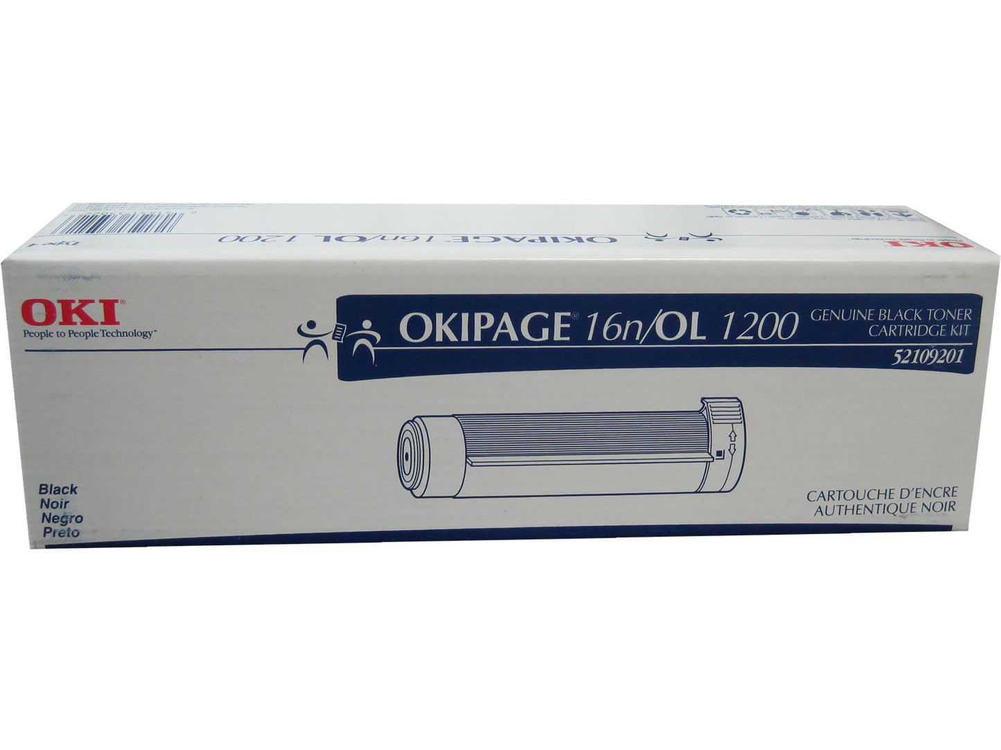 OKIDATA 52109201 Black Toner Cartridge 5,000 pg yield