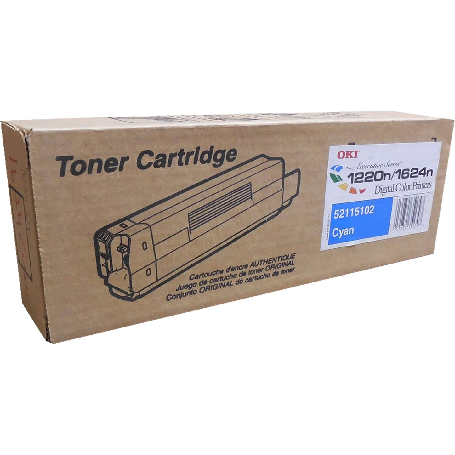 OKIDATA 52115102 Cyan Toner 5k