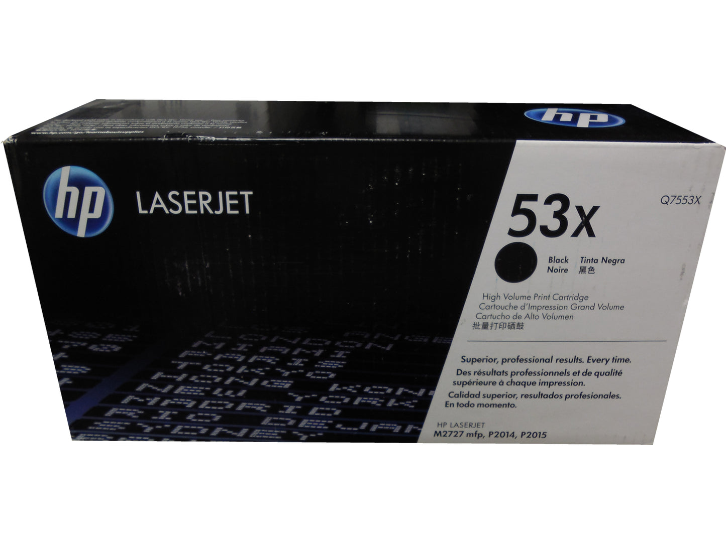 HP Q7553X (53X) Black High Capacity Toner