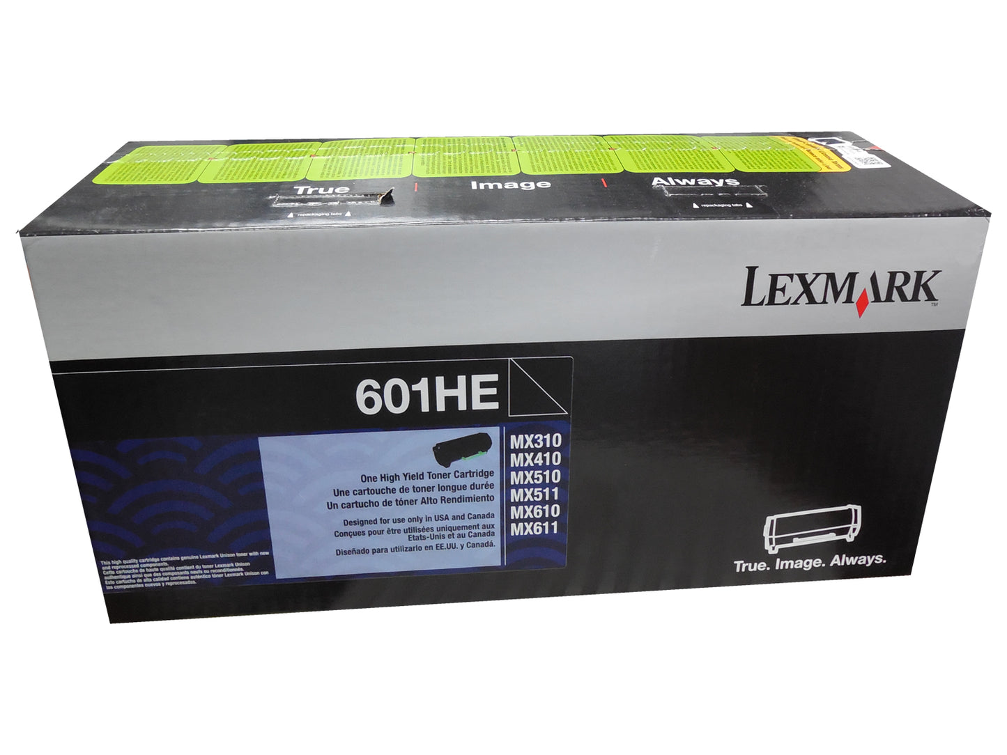 LEXMARK 60F1H0E (601HE) Black Toner Cartridge