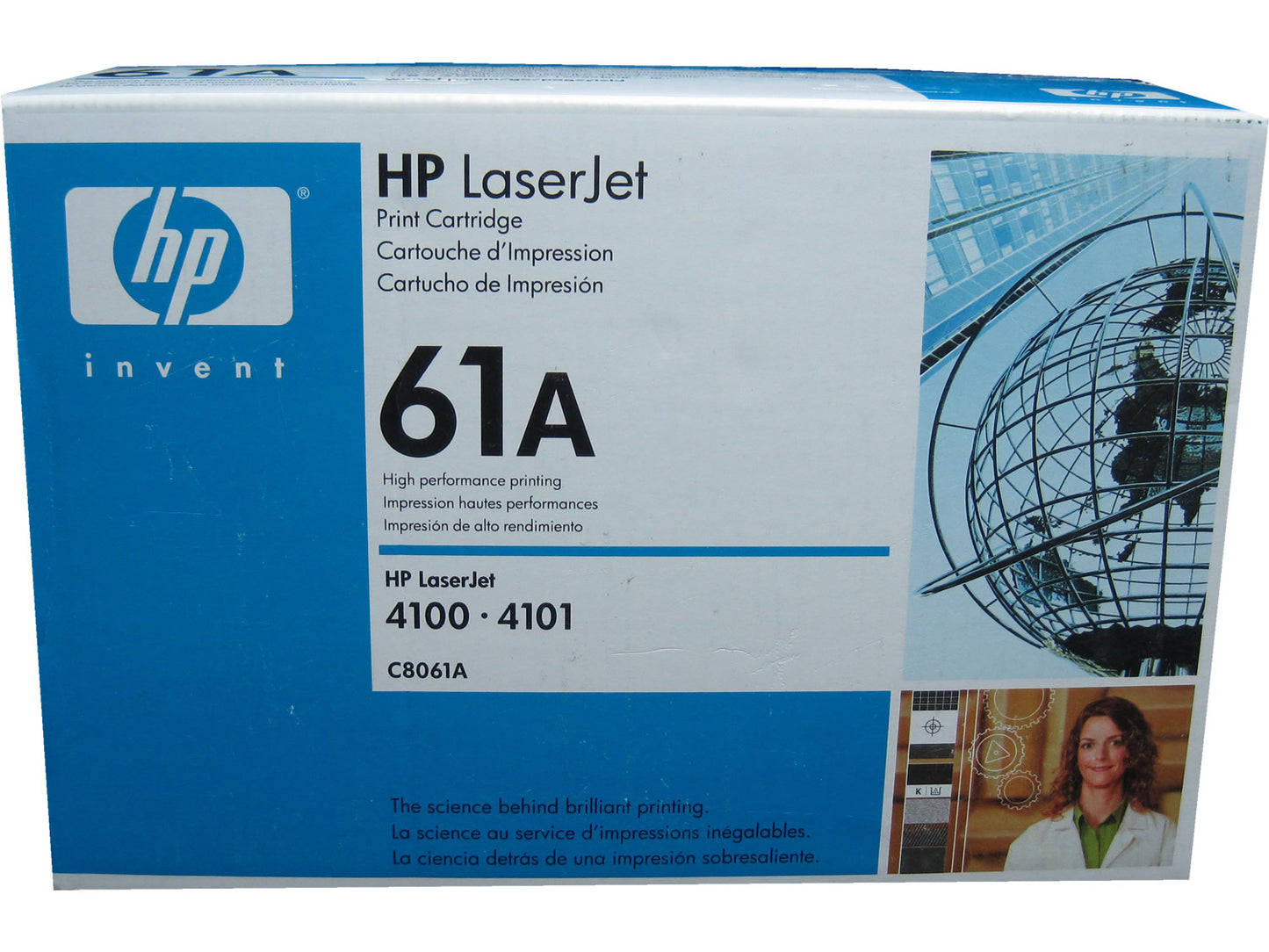 HP C8061A (61A) Black Toner Cartridge