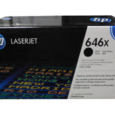HP CE264X (646X) Black Toner Cartridge