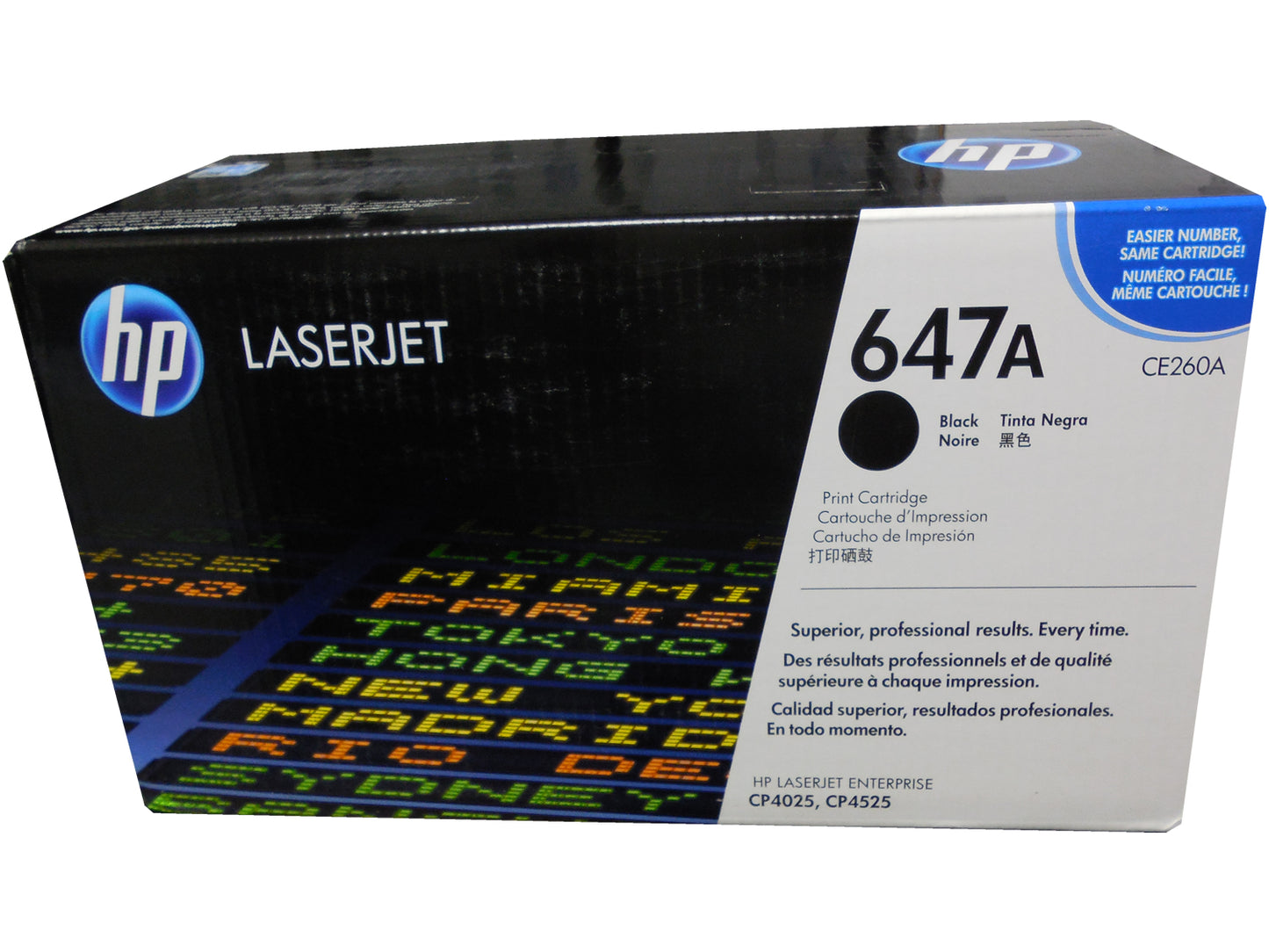 HP CE260A (647A) Black Toner Cartridge