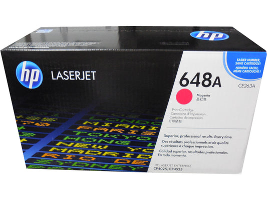 HP CE263A (648A) Magenta Toner Cartridge