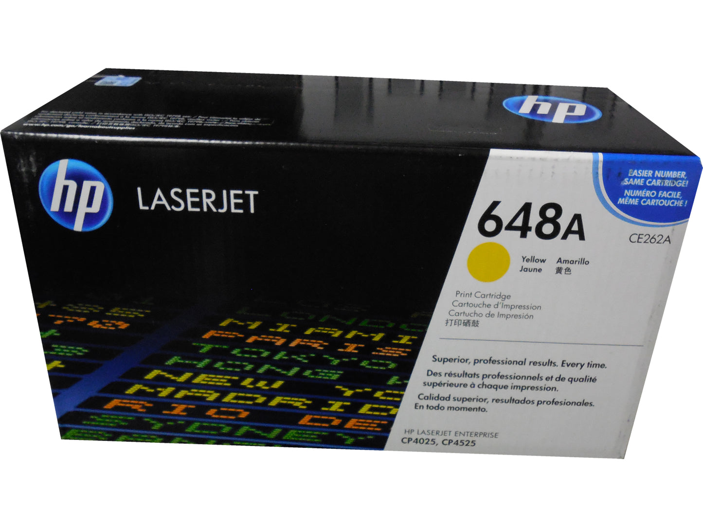 HP CE262A (648A) Yellow Toner Cartridge