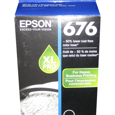 EPSON T676XL120 Black High Yield Ink