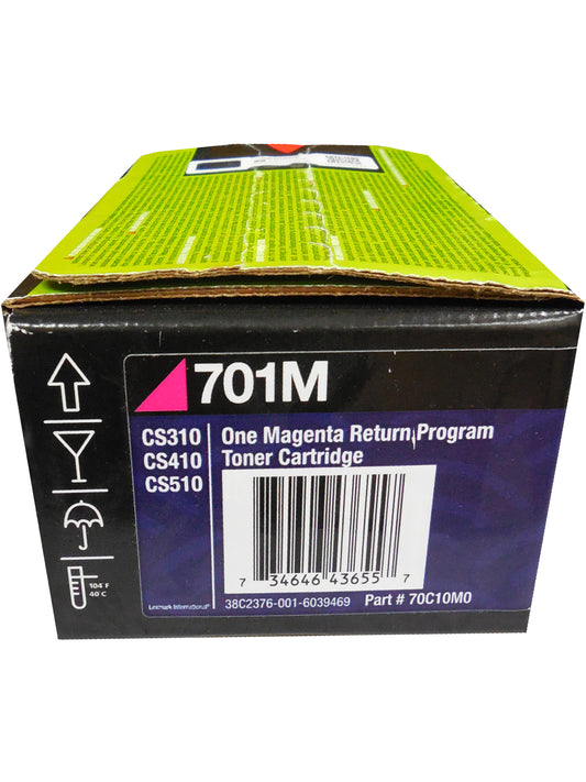 LEXMARK 70C10M0 Magenta Return Program Toner