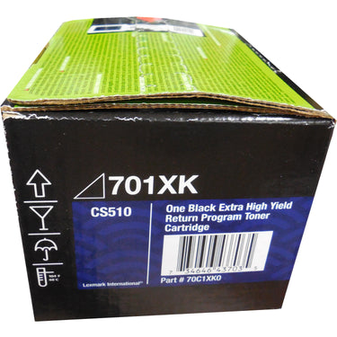 LEXMARK 70C1XK0 Black Extra High Yield Return Program Toner 8k
