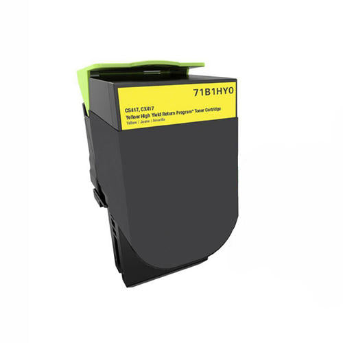 LEXMARK 71B0H40 Yellow High Yield Toner Cartridge
