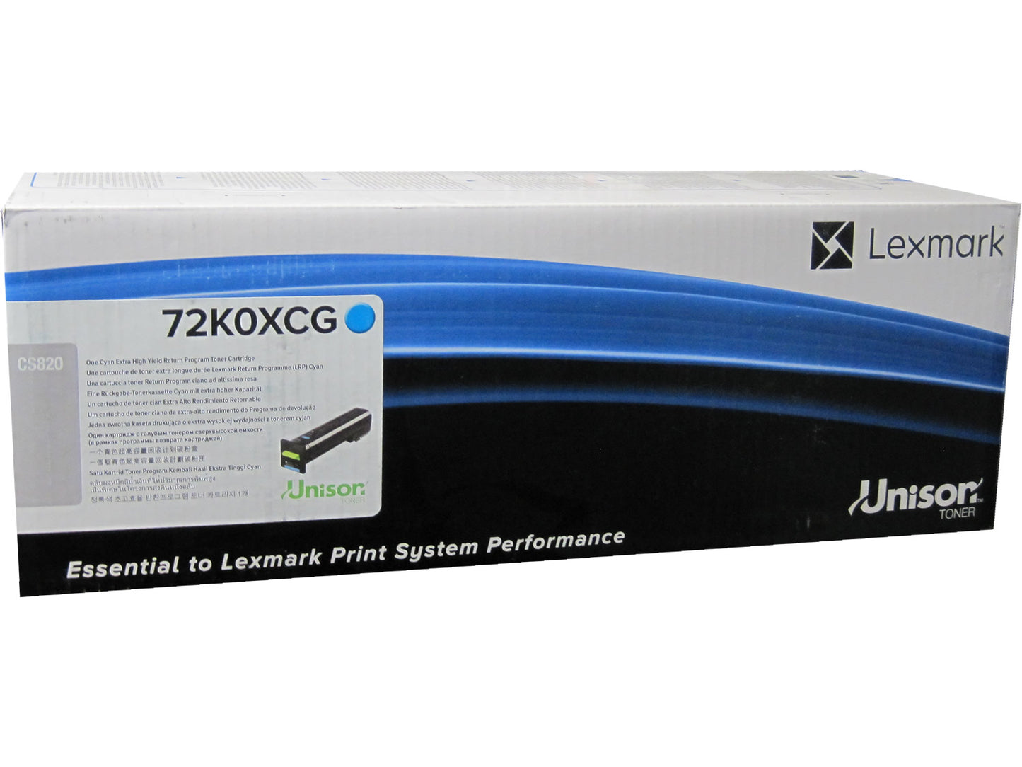 LEXMARK 72K0XCG Cyan Extra High Yield GSA