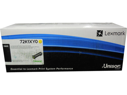 LEXMARK 72K1XY0 Yellow Toner Cartridge