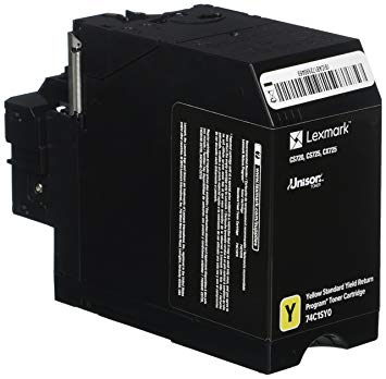 LEXMARK 74C1SY0 Yellow Toner Cartridge