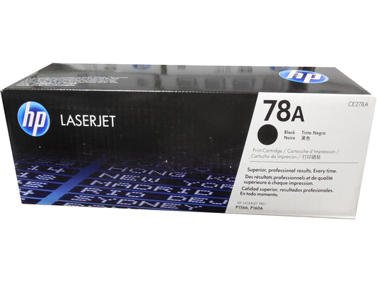 HP CE278A (78A) Black Toner Cartridge