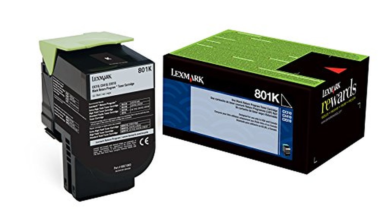 LEXMARK 80C00KG Black Toner Cartridge