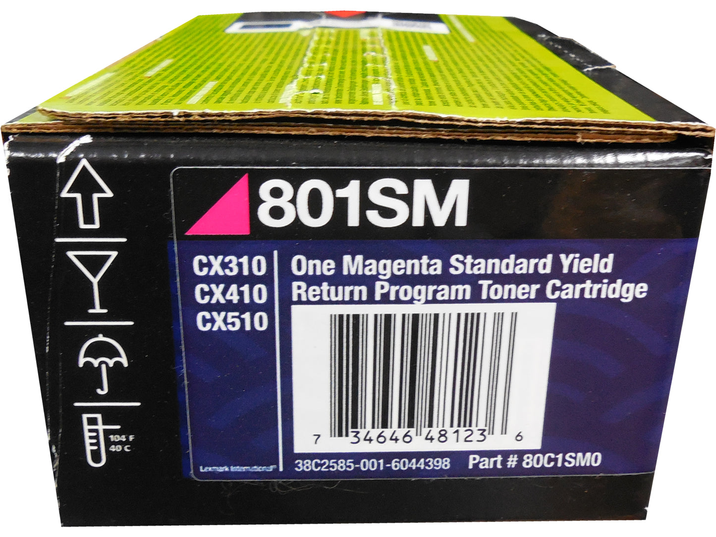 LEXMARK 80C1SM0 Magenta Toner Cartridge