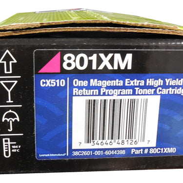 LEXMARK 80C1XM0 Magenta Extra High Yield Toner 4k