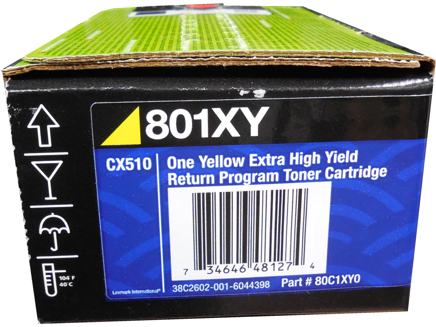 LEXMARK 80C1XY0 Yellow Extra High Yield Toner 4k