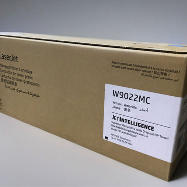 HP W9022MC Managed Yellow Toner Cartridge