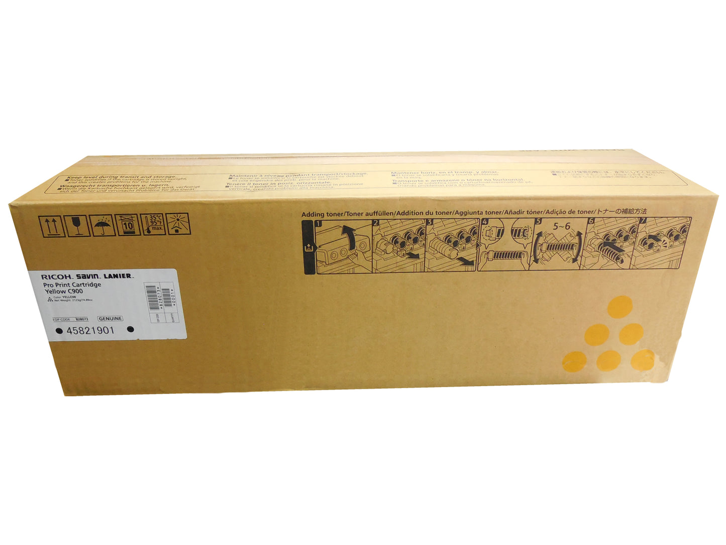 RICOH 828073 Yellow Toner 72k