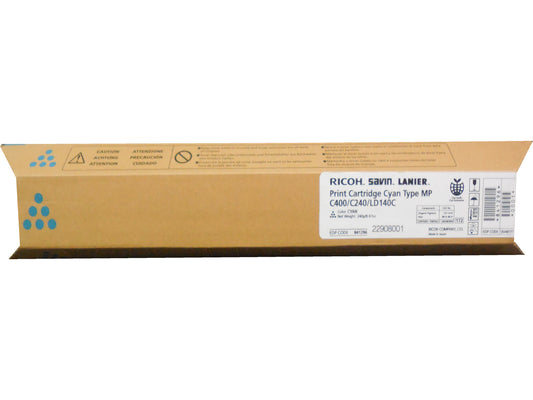RICOH 841296 Cyan Toner Type MP 10k