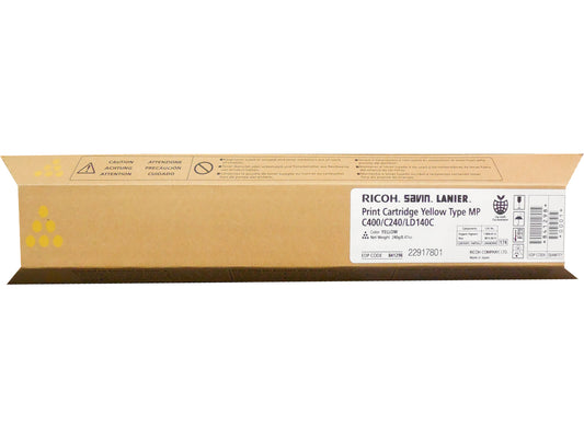 RICOH 841298 Yellow Toner Type MP 10k