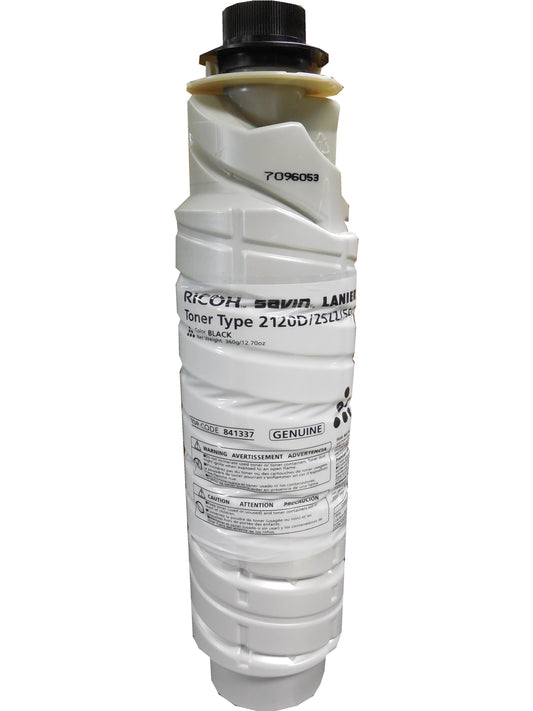 RICOH 841337 Black Toner Type 2120D