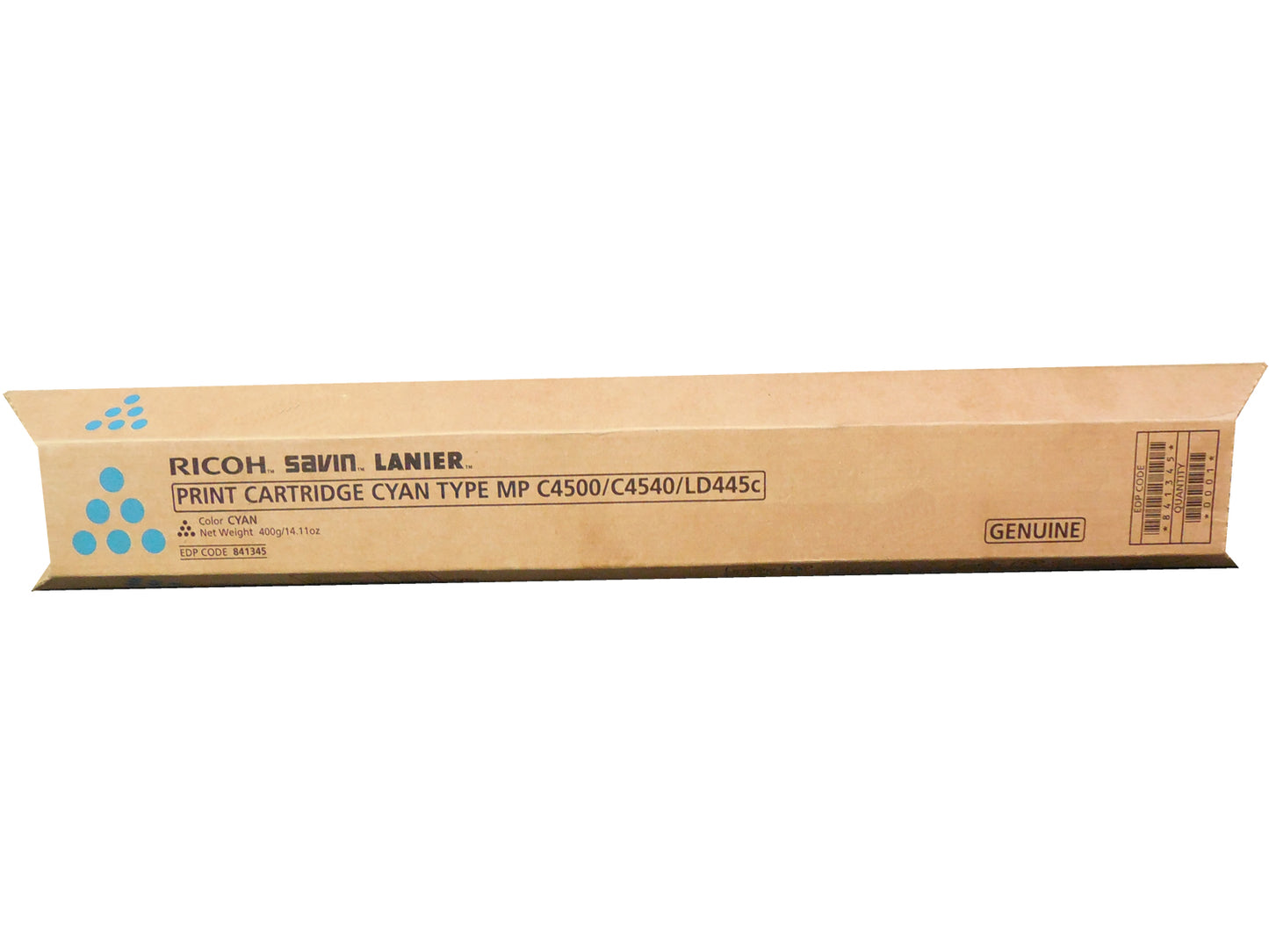 RICOH 841345 Cyan Toner Type MP