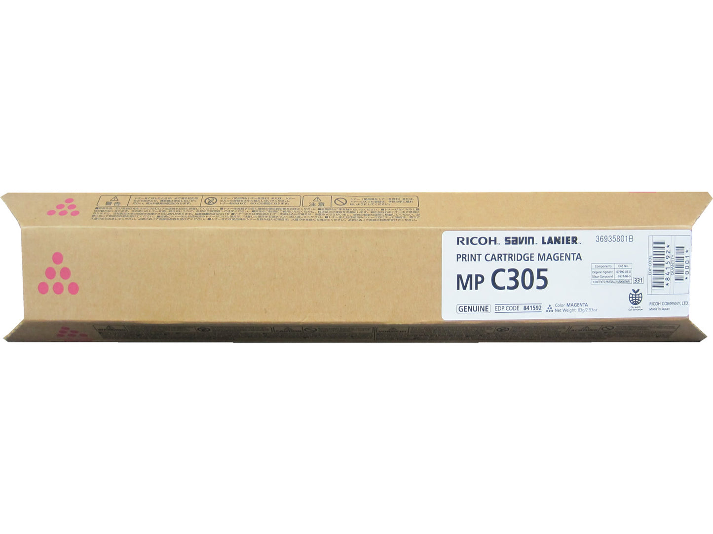 RICOH 841592 Magenta Toner 4k MPC305