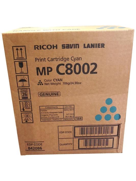 RICOH 842086 Cyan High Yield Toner